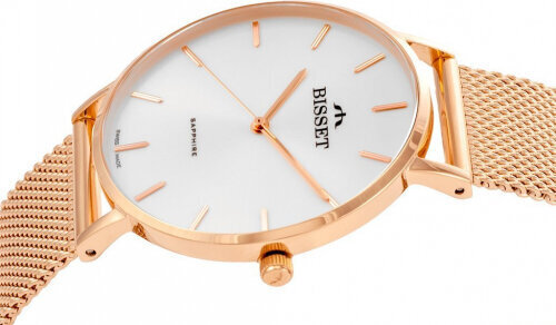 Bisset WOMEN'S WATCH BSBF33 (zb579j) - SAPPHIRE GLASS BSBF33RISX03B1 цена и информация | Naiste käekellad | kaup24.ee