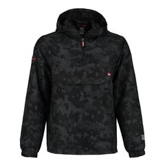 Anorak monotox  for men's black mx22016 MX22016 цена и информация | Мужские куртки | kaup24.ee