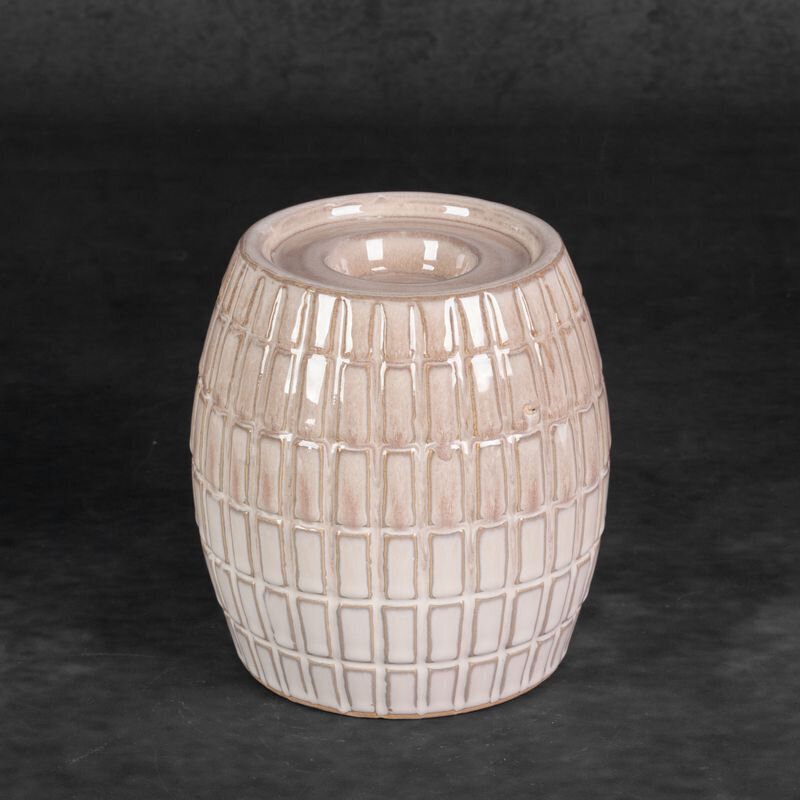 Eurofirany DECORATIVE CANDLE HOLDER EDNA (02) (FI) 13X15 CM CREAM цена и информация | Küünlad, küünlajalad | kaup24.ee