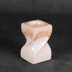 Eurofirany DECORATIVE CANDLE RUBEN (02) 8X8X12 CREAM hind ja info | Küünlad, küünlajalad | kaup24.ee