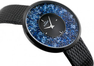 Bisset WOMEN'S WATCH BSAE04 - black/blue (zb541e) BSAE04BIBD03BX hind ja info | Naiste käekellad | kaup24.ee