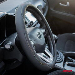 Amio Steering wheel cover SWC-42-M (37-39cm) цена и информация | Чехлы для руля и рули | kaup24.ee