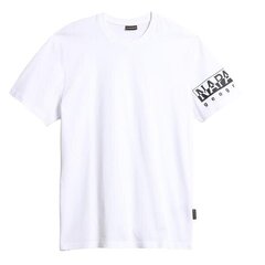 Sadas ss 1 napapijri  for men's white np0a4h9b002 NP0A4H9B002 цена и информация | Мужские футболки | kaup24.ee