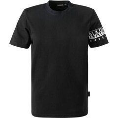 Sadas ss 1 napapijri  for men's black np0a4h9b041 NP0A4H9B041 цена и информация | Мужские футболки | kaup24.ee