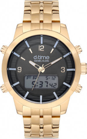 Daniel Klein MEN'S WATCH D:TIME 12641-6 (zl024d) + BOX DK.1.12641-6 hind ja info | Meeste käekellad | kaup24.ee