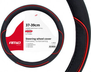 Amio Steering wheel cover SWC-07-M цена и информация | Чехлы для руля и рули | kaup24.ee