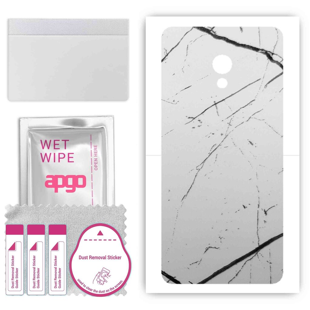 Apgo White Marble Wrap цена и информация | Ekraani kaitsekiled | kaup24.ee