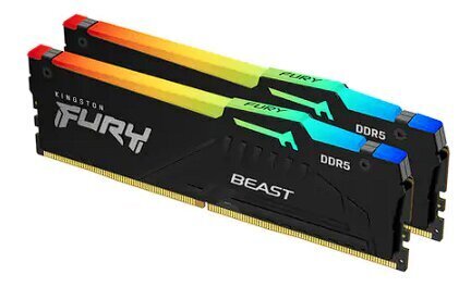 Kingston Fury Beast RGB (KF560C30BBEAK2-32) цена и информация | Operatiivmälu (RAM) | kaup24.ee