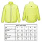 LYNX RAIN JACKET "MOVE" YELLOW 75579-7 hind ja info | Naiste joped ja parkad | kaup24.ee