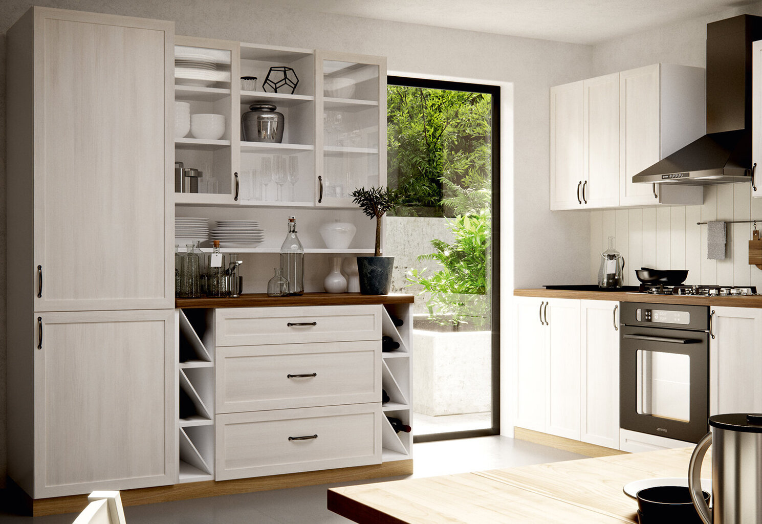 Köögikapp GAL30, 36x60x32 cm, valge hind ja info | Köögikapid | kaup24.ee
