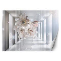 Fototapeet - 3D lilled tunnelis hind ja info | Fototapeedid | kaup24.ee