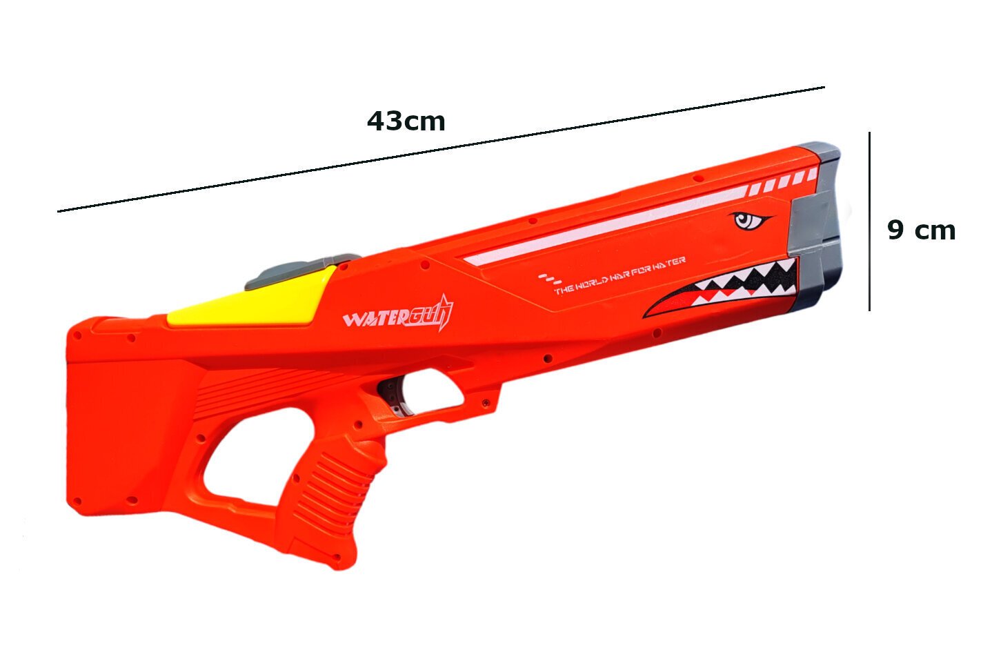 Elektrooniline veepüstol, USB laetav, 12 meetri ulatus hind ja info | Mänguasjad (vesi, rand ja liiv) | kaup24.ee