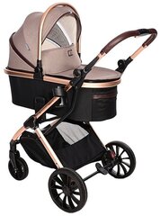 Universaalne vanker Lorelli Glory 3in1, Pearl Beige hind ja info | Vankrid, jalutuskärud | kaup24.ee