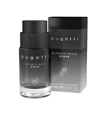 Tualettvesi Bugatti Dynamic Move Black EDT meestele, 100 ml цена и информация | Meeste parfüümid | kaup24.ee