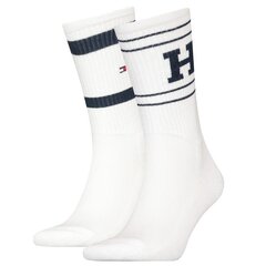 Th men sock 2p sport patch tommy hilfiger meestele white 701222630001 701222630001 hind ja info | Meeste sokid | kaup24.ee