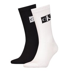 Ckj men sock 2p calvin klein meestele white 701223260001 701223260001 hind ja info | Meeste sokid | kaup24.ee