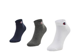 3pk quarter socks champion legacy meestele white u24559bs501 U24559BS501 hind ja info | Meeste sokid | kaup24.ee