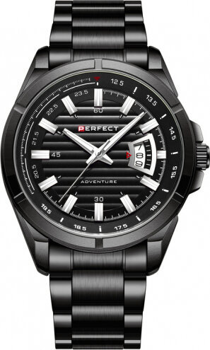 Perfect MEN'S WATCH M102-10 (zp359f) + BOX hind ja info | Meeste käekellad | kaup24.ee