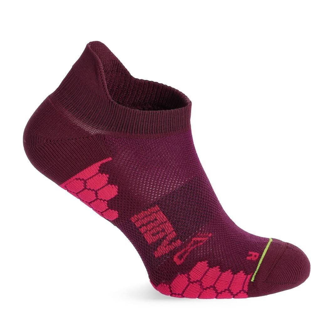 Women's Jogging Socks Inov-8 Trailfly Sock Low - teal/purple 82819-171 hind ja info | Naiste sokid | kaup24.ee