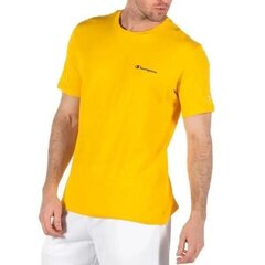 Crewneck t-shirt champion legacy for men's yellow 218539ys019 218539YS019 цена и информация | Мужские футболки | kaup24.ee