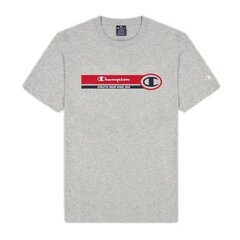 Crewneck t-shirt champion legacy for men's grey 218561em006 218561EM006 цена и информация | Мужские футболки | kaup24.ee