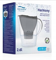 Filterkann Aqualogis Harmony, 2.6 l hind ja info | Filterkannud ja filtrid | kaup24.ee