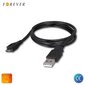 Forever Universal Micro Data Cable 1m Black цена и информация | Mobiiltelefonide kaablid | kaup24.ee