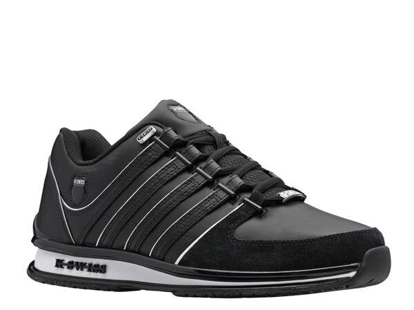 Rinzler k-swiss meestele black 01235-002-m 01235-002-M цена и информация | Spordi- ja vabaajajalatsid meestele | kaup24.ee