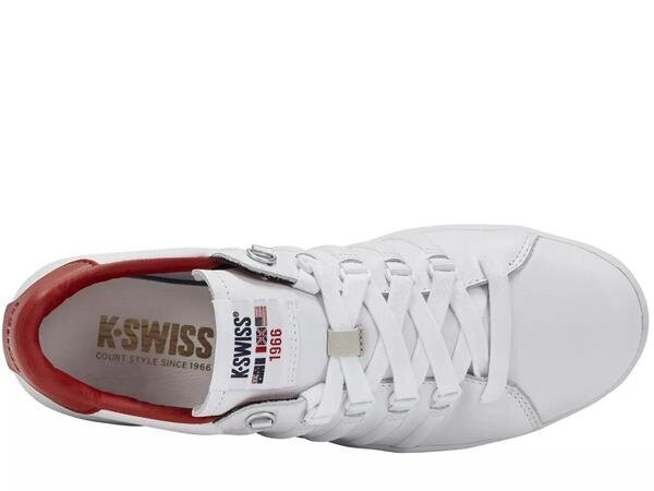 Lozan ii k-swiss meestele white 07943-998-m 07943-998-M hind ja info | Spordi- ja vabaajajalatsid meestele | kaup24.ee