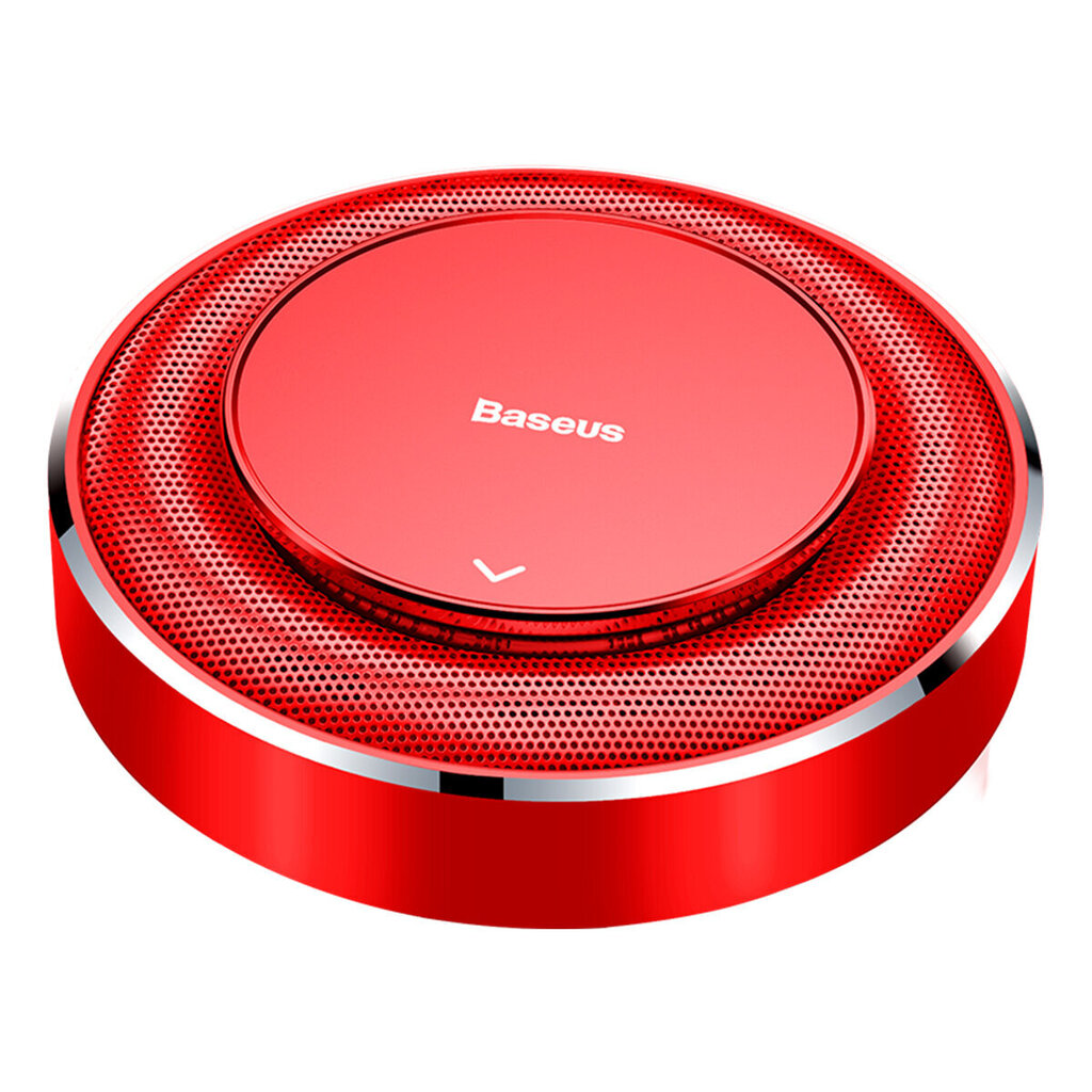 Baseus Car aroma diffuser stick-on base + 4 aroma pads (SUXUN-JS09) red цена и информация | Lisaseadmed | kaup24.ee