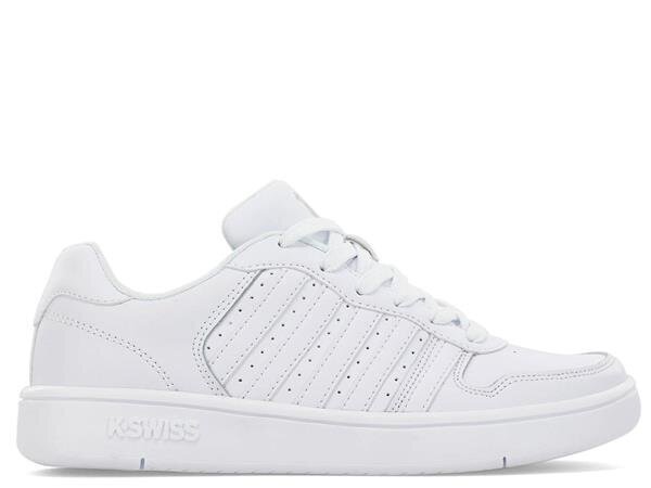 Court palisades k-swiss meestele white 06931-117-m 06931-117-M цена и информация | Spordi- ja vabaajajalatsid meestele | kaup24.ee