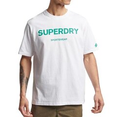 Code core sport tee superdry meestele white m1011656a01c M1011656A01C hind ja info | Meeste T-särgid | kaup24.ee