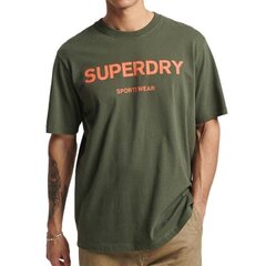 Code core sport tee superdry for men's green m1011656agul M1011656AGUL цена и информация | Мужские футболки | kaup24.ee