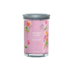 Yankee Candle Aromatinė žvakė Signature tumbler large Hand Tied Blooms 567 g цена и информация | Подсвечники, свечи | kaup24.ee