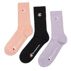 3pk crew socks champion legacy meestele black u24558ps133 U24558PS133 hind ja info | Meeste sokid | kaup24.ee