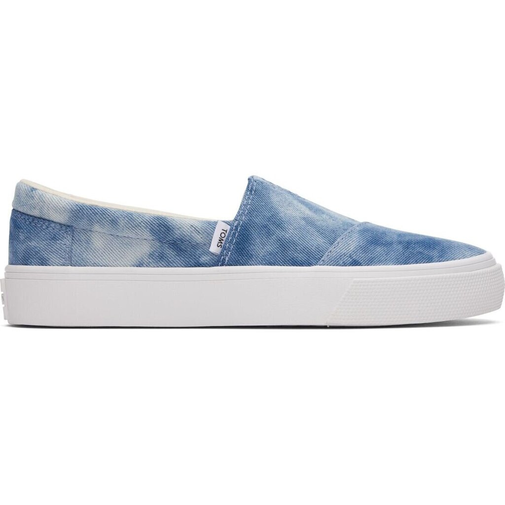 TOMS Washed Denim Women Alpargata Fenix Slip On 228421 цена и информация | Naiste spordi- ja vabaajajalatsid | kaup24.ee