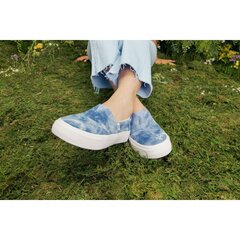 TOMS Washed Denim Women Alpargata Fenix Slip On 228421 цена и информация | Спортивная обувь, кроссовки для женщин | kaup24.ee