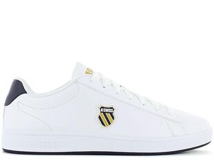 Court shield k-swiss meestele white 06599-856-m 06599-856-M hind ja info | Spordi- ja vabaajajalatsid meestele | kaup24.ee