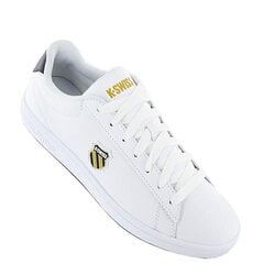 Court shield k-swiss meestele white 06599-856-m 06599-856-M hind ja info | Spordi- ja vabaajajalatsid meestele | kaup24.ee