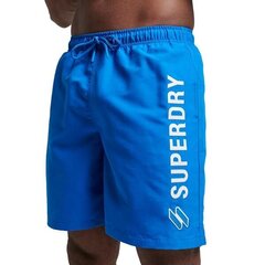 Code applque swim short superdry for men's blue m3010187a8de M3010187A8DE цена и информация | Плавки, плавательные шорты | kaup24.ee