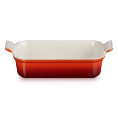 Le Creuset Прямоугольная керамика Heritage 26x19 см / 2,4 л оранжевый цена и информация | Формы, посуда для выпечки | kaup24.ee