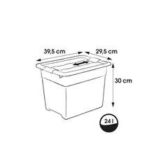 Hoiukarp, 24L hind ja info | Hoiukastid ja -korvid | kaup24.ee