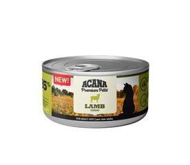 Acana Premium Pate Lamb беззерновой влажный корм для кошек, 85 г x 12 цена и информация | Кошачьи консервы | kaup24.ee