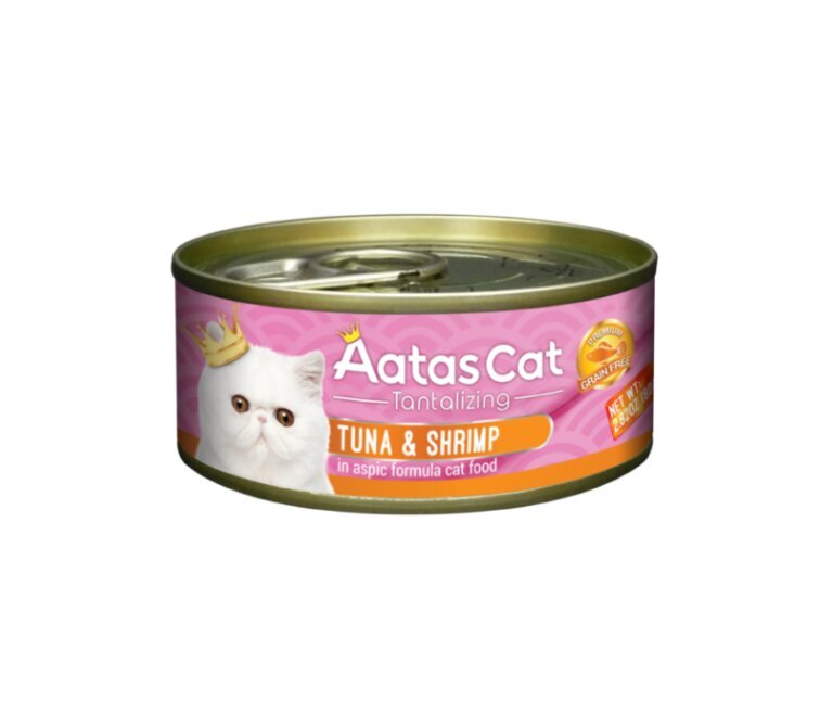 Aatas Cat Tantalizing Tuna&Shrimp märgtoit kassidele, 80 g x 24 hind ja info | Konservid kassidele | kaup24.ee