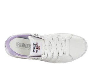 Lozan ii k-swiss for women's white 97943-192-m 97943-192-M цена и информация | Спортивная обувь, кроссовки для женщин | kaup24.ee