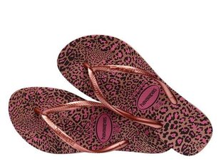 Slim animals crocus havaianas naistele pink 41033526459 41033526459 hind ja info | Naiste plätud ja sussid | kaup24.ee