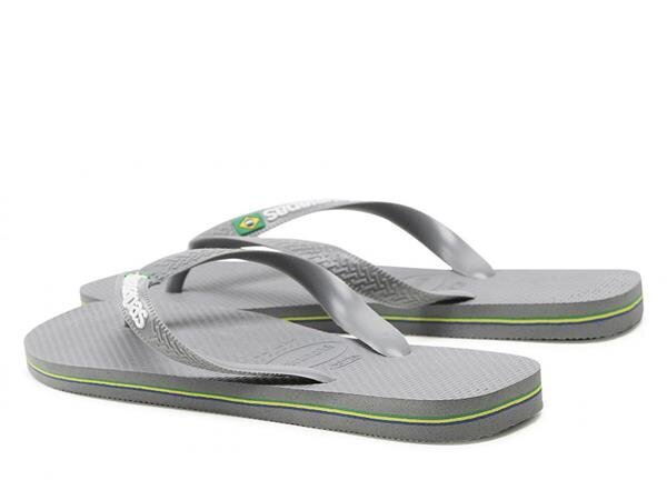 Brasil logo steel havaianas naistele grey 41108505002 41108505002 hind ja info | Naiste plätud ja sussid | kaup24.ee