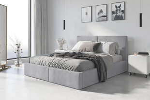 Кровать BMSP5GP, 1200x2000 см, cветло серый цена и информация | Кровати | kaup24.ee