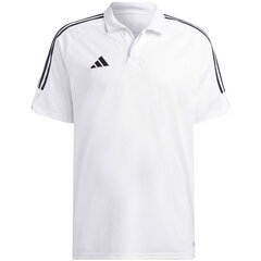 Koszulka męska adidas Tiro 23 League Polo biała HS3580 hind ja info | Meeste T-särgid | kaup24.ee