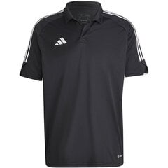 Koszulka męska adidas Tiro 23 League Polo czarna HS3578 цена и информация | Мужские футболки | kaup24.ee